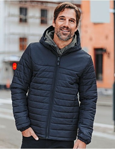 S-QXH-1--Mens Nautilus Quilted Hoody